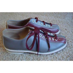 Brunswick Rental Two Tone Leather Bowling Shoes Mens Size 7 women’s 9